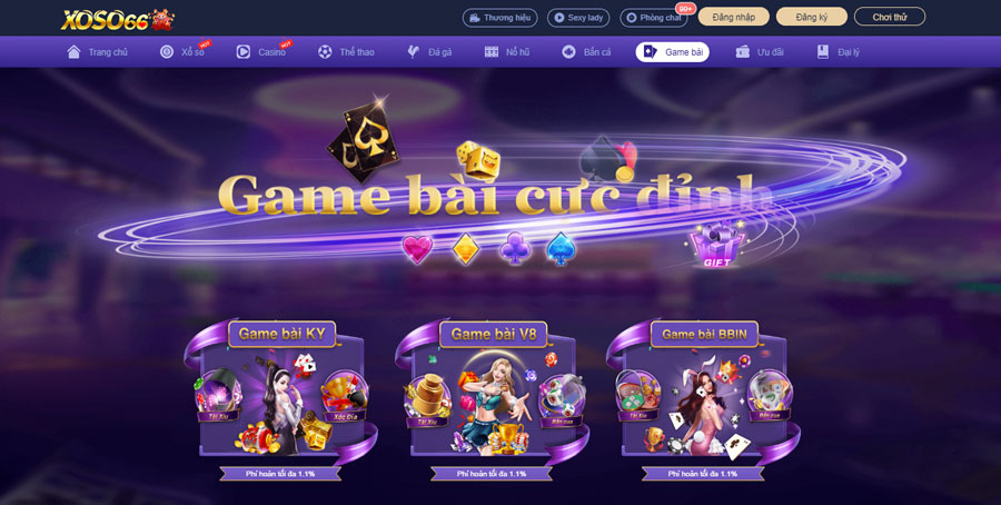 Trò chơi game bài Xoso66 đối kháng hồi hộp không lối thoát