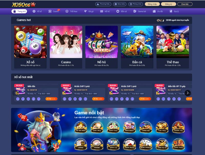 Truy cập link vào Xoso66 uy tín chính thức